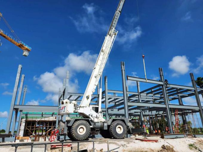 Grote H-afdeling Kolommen Meerdere verdiepingen Industriële staalconstructie Gebouw magazijn Werkplaats Bouwmaterialen 13