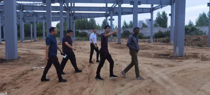 Grote H-afdeling Kolommen Meerdere verdiepingen Industriële staalconstructie Gebouw magazijn Werkplaats Bouwmaterialen 22