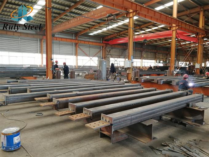 Hoge span geprefabriceerde staalstructuur hangar voor opslag en onderhoud van vliegtuigen 3