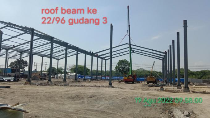 laatste bedrijfscasus over Staalconstructie magazijn # 1 in Zuidoost Azië  2