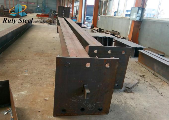 Bouw van staalconstructie-fabricage- magazijn met bovenkranen 2
