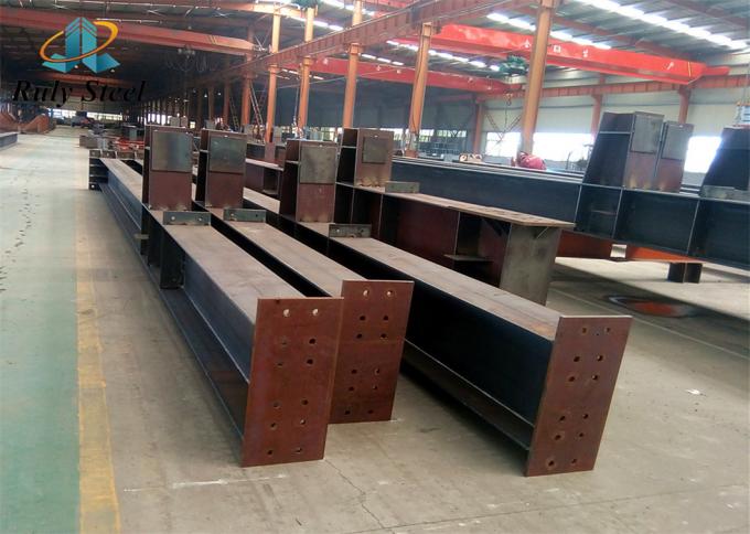 Bouw van staalconstructie-fabricage- magazijn met bovenkranen 4
