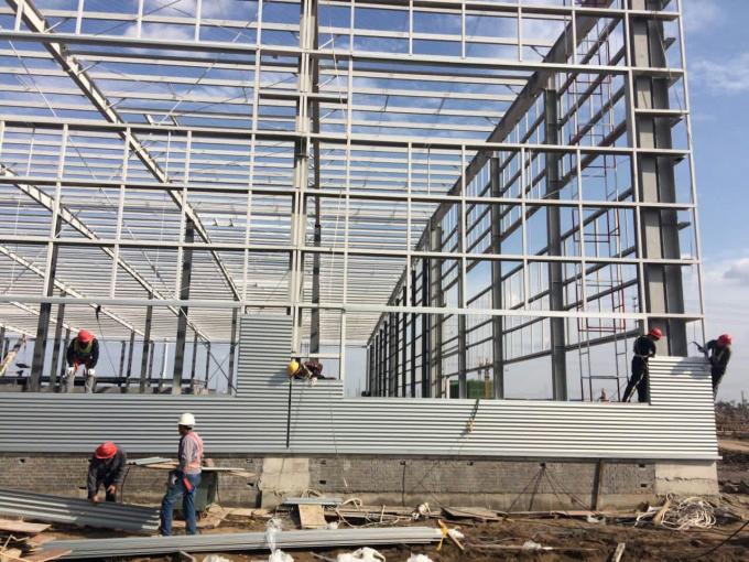 Portal Frame Meerdere verdiepingen staalgebouw lichtgewicht staalconstructie 1