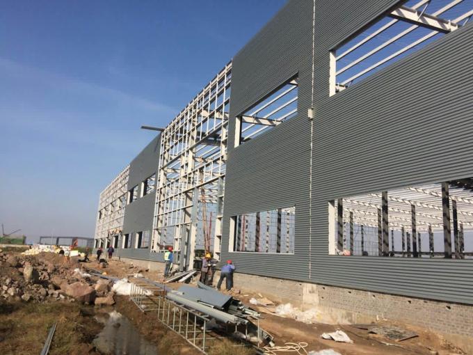Portal Frame Meerdere verdiepingen staalgebouw lichtgewicht staalconstructie 2