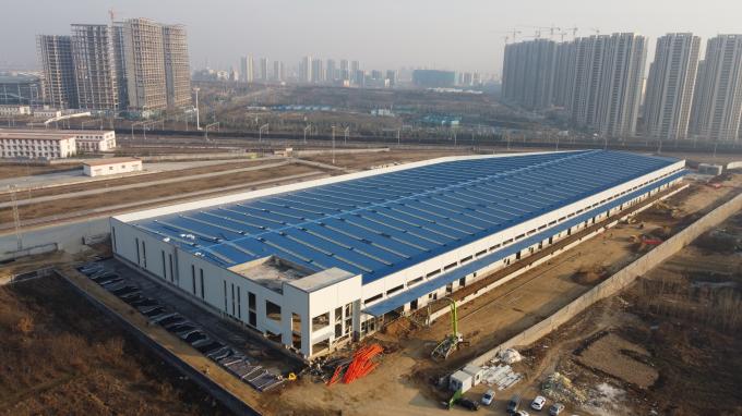 Langdurige, gemakkelijk te installeren, geprefabriceerde staalconstructie magazijn China Fabriek Levering Kleine/grote grootte 2