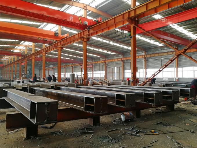 Voorgefabriceerde staalconstructie Vervaardiging Intelligente veerkrachtige voor geavanceerde productie 0