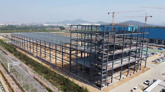 Grote span geprefabriceerd/prefab H balk ontwerp Gebouw metaal Q355/Q235 Fabriek magazijn werkplaats Staalstructuur 7