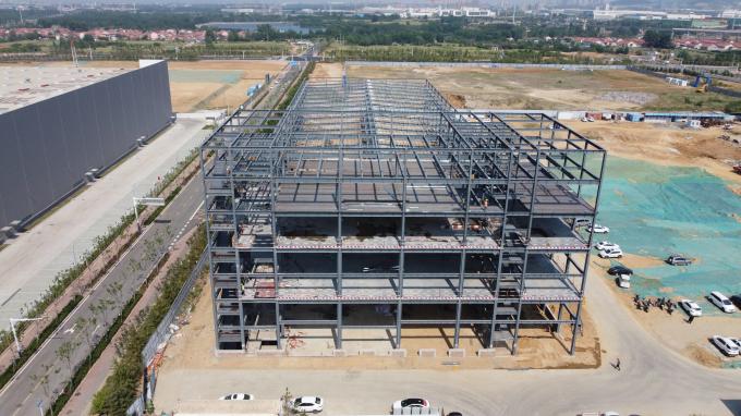 Brandbestendige lage kosten staalconstructie Pre-Engineerd Workshop 7