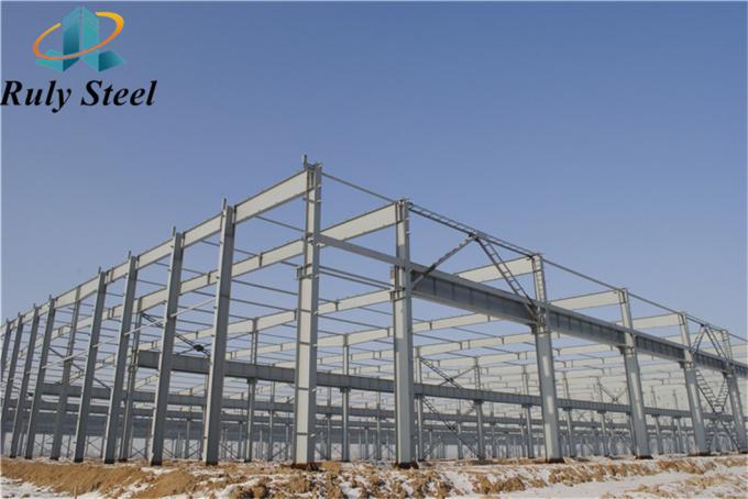 Vervaardiging van metalen voorgefabriceerde staalconstructies voor pakhuizen 2