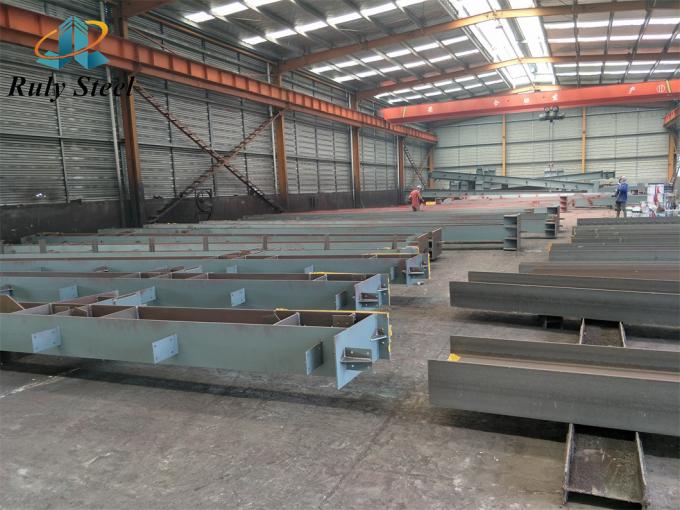 Op maat gemaakte moderne ruimteconstructie Prefab staalconstructie Prefab Workshop 15