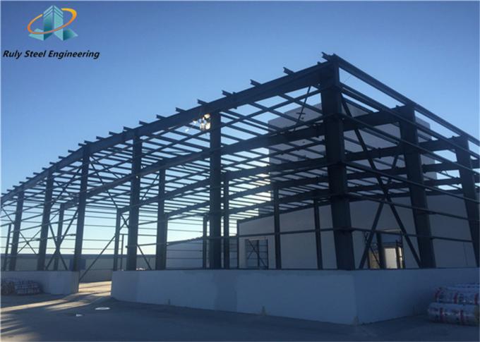 Voorgefabriceerde staalconstructies Gebouwbouwmaterialen magazijn Werkplaats Voorgefabriceerd metaalframe Koudopslag 1