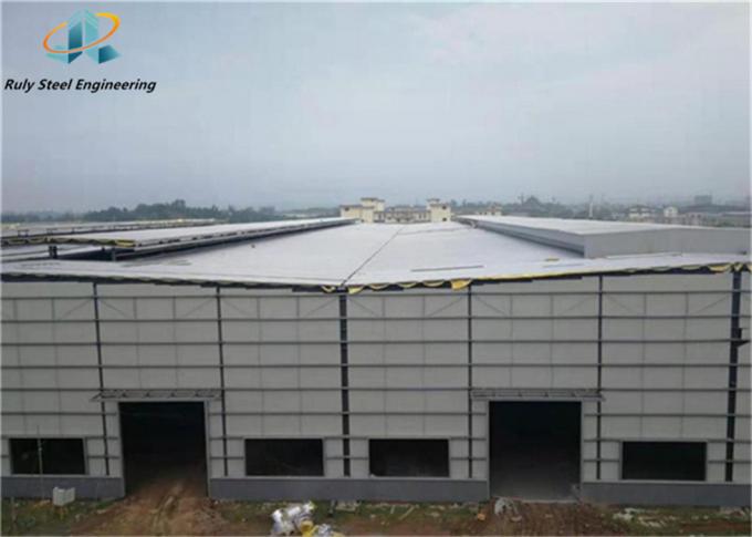 Prefabrieke staalconstructie Gebouwfabricage magazijn Meerdere verdiepingen Werkplaats Grote span bouwmaterialen 0
