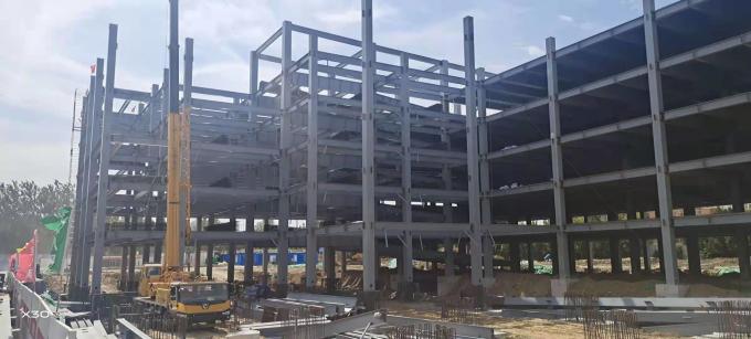 Grote H-afdeling Kolommen Meerdere verdiepingen Industriële staalconstructie Gebouw magazijn Werkplaats Bouwmaterialen 2