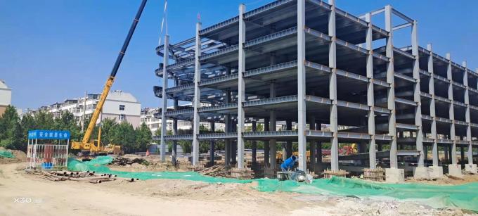 Prefabrieke staalconstructie Gebouwfabricage magazijn Meerdere verdiepingen Werkplaats Grote span bouwmaterialen 2